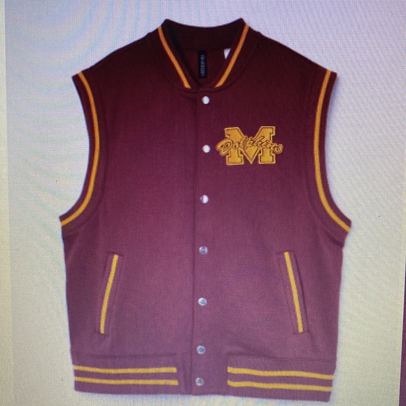 Netflix & H&M Varsity Vest - Picture 3 of 5